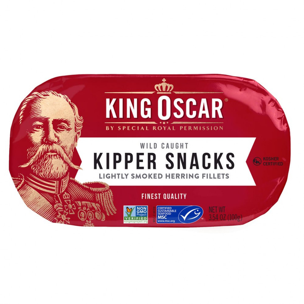 King Oscar, Kipper Snacks,   , 100  (3,54 )    , -, 