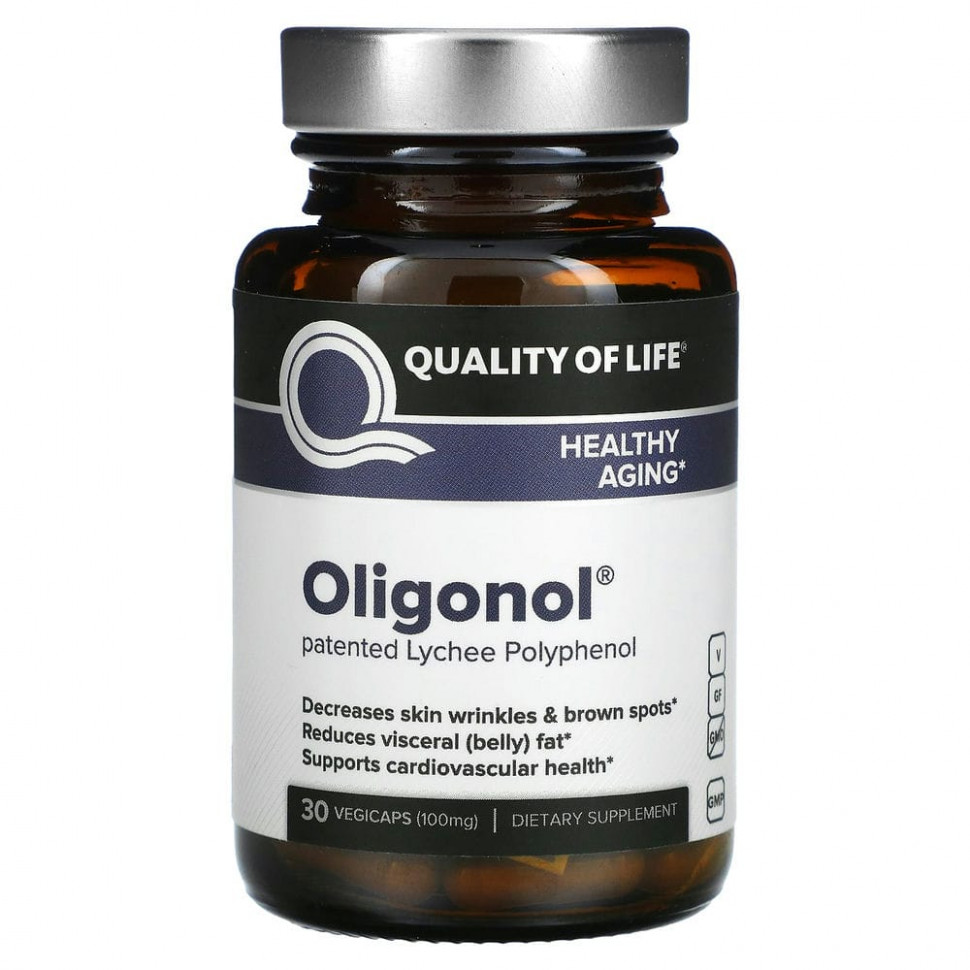 Quality of Life Labs, Oligonol, 100 , 30      , -, 