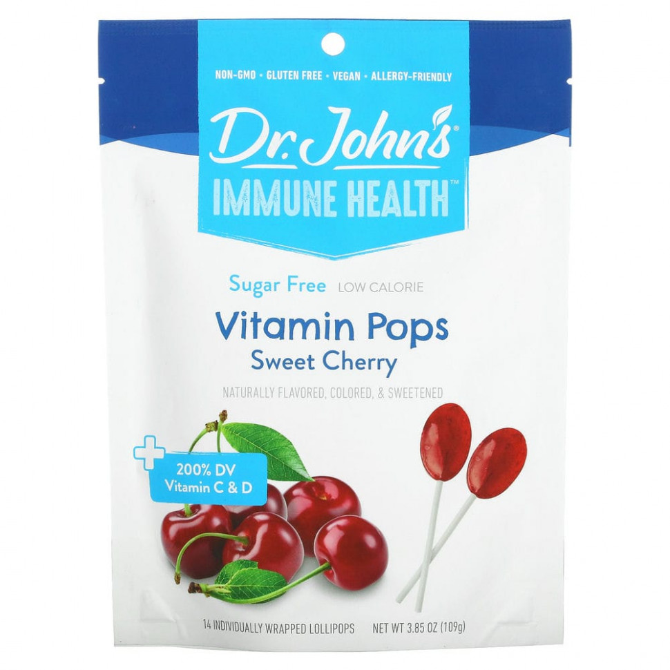 Dr. John's Healthy Sweets, Immune Health,    , + 200%    C  D, ,  , 14      , 109  (3,85 )    , -, 
