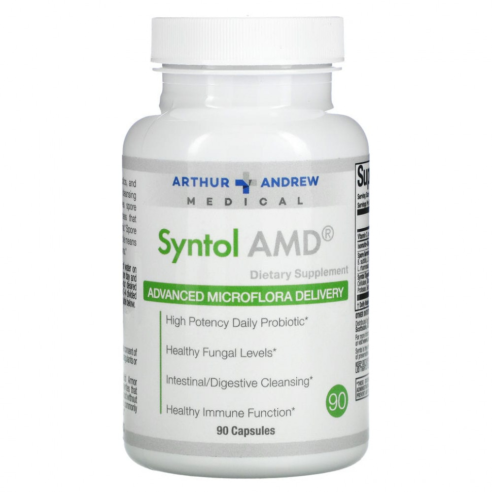 Arthur Andrew Medical, Syntol AMD, Advanced Microflora Delivery,    , 500 , 90     , -, 