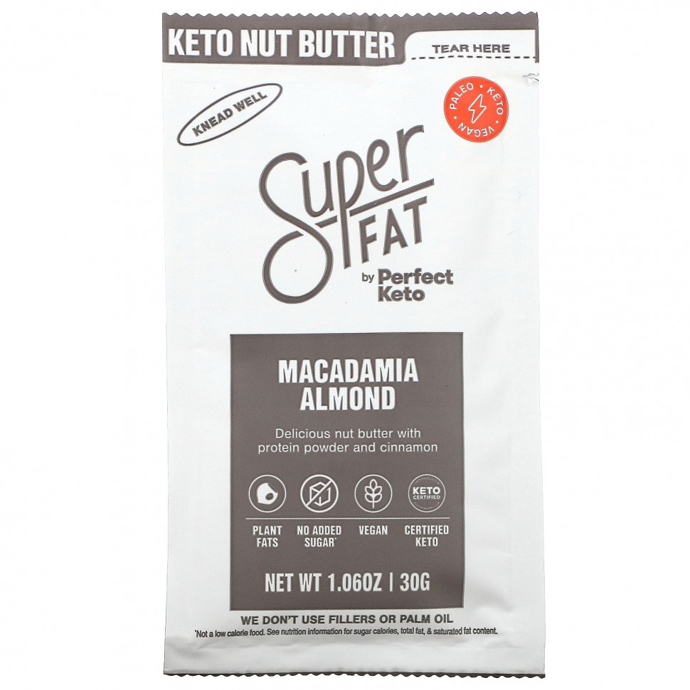 SuperFat, Keto Nut Butter,  , 30  (1,06 )    , -, 