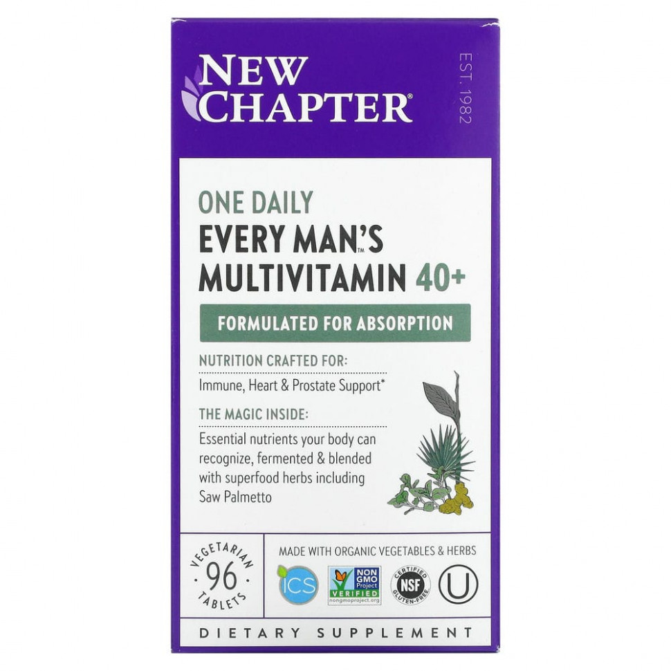 New Chapter, Every Man,       40 , 96      , -, 