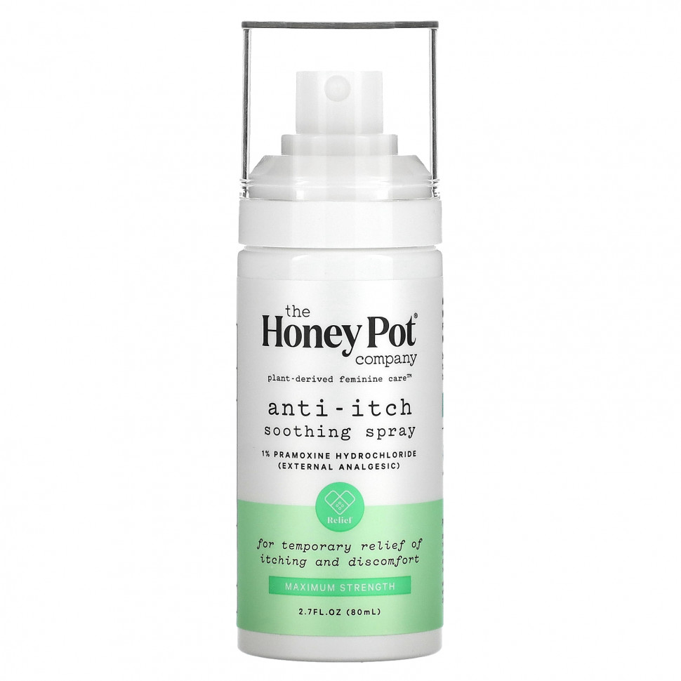 The Honey Pot Company, Anit-Itch Soothing Spray, 2.7 fl oz (80 ml)    , -, 