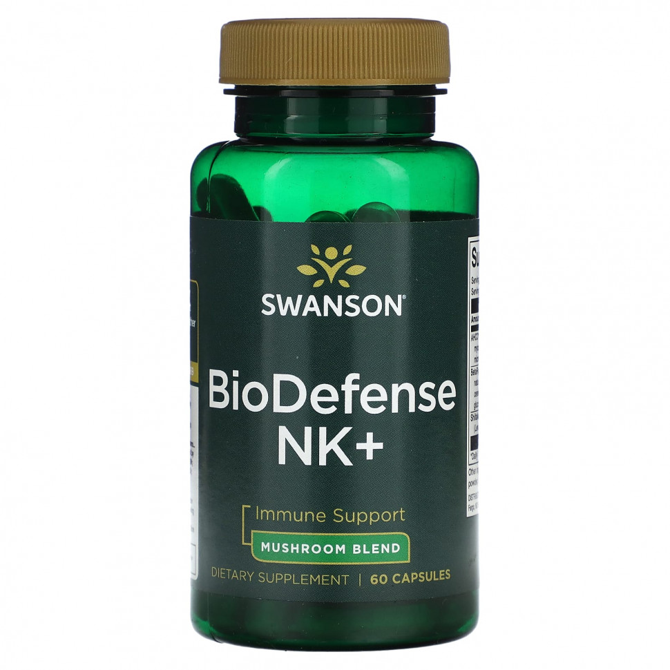 Swanson, BioDefense NK +, 60     , -, 