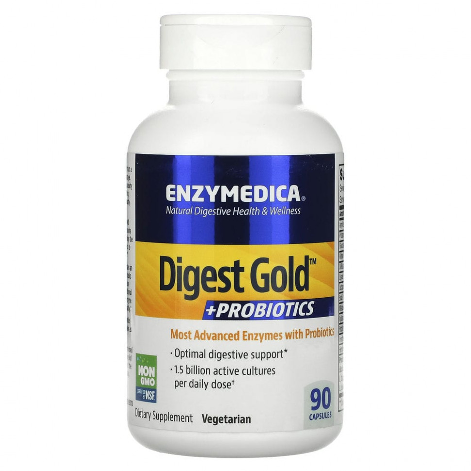 Enzymedica, Digest Gold + , 90     , -, 