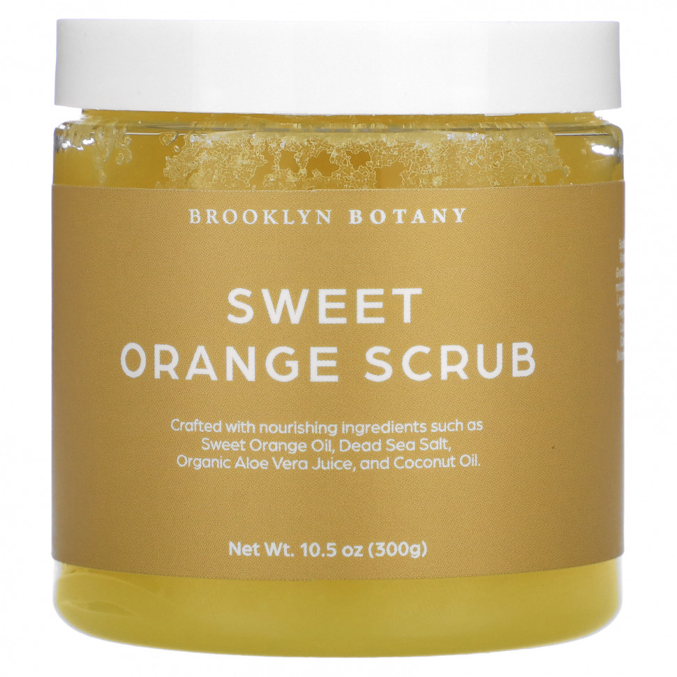 Brooklyn Botany, Sweet Orange Scrub, 10.5 oz (300 g)    , -, 