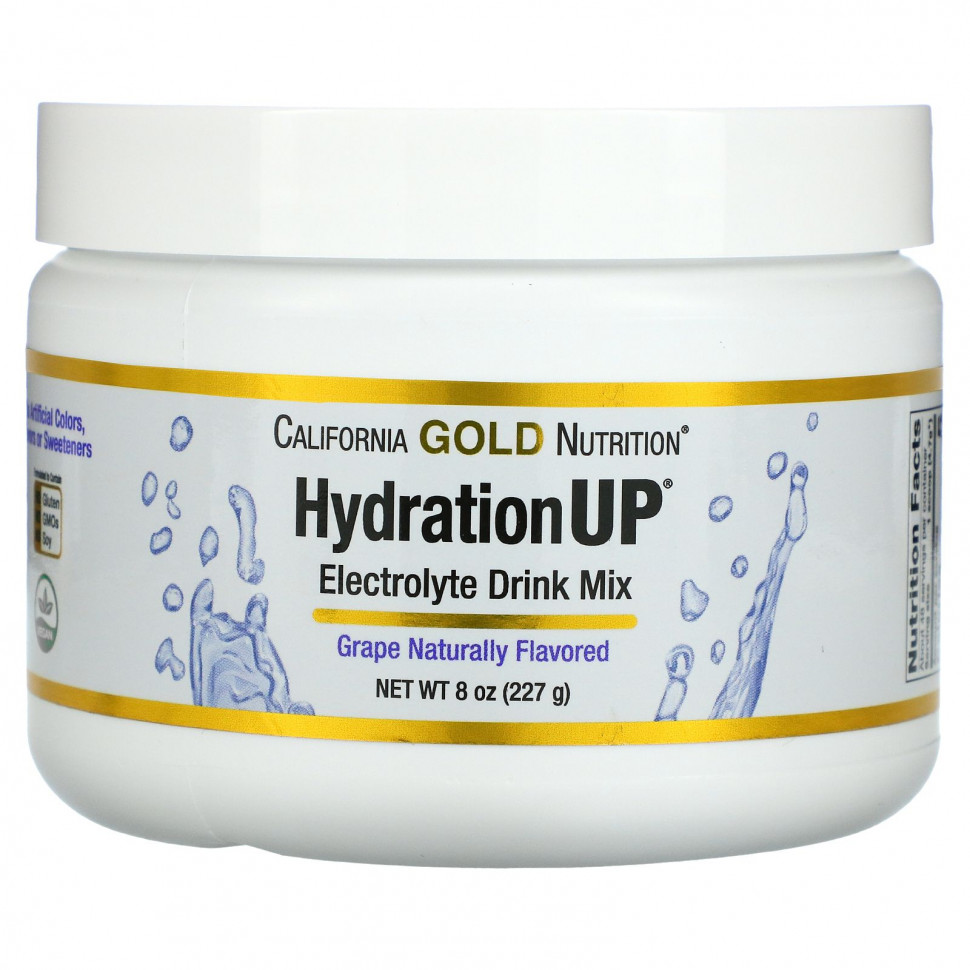 California Gold Nutrition, HydrationUP,     , , 227  (8 )    , -, 