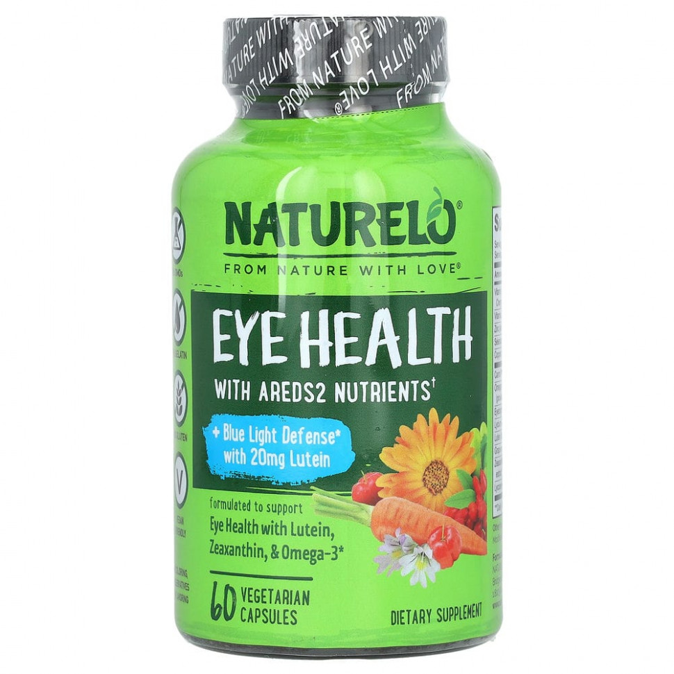 NATURELO, Eye Health Areds 2 Formula, 60      , -, 