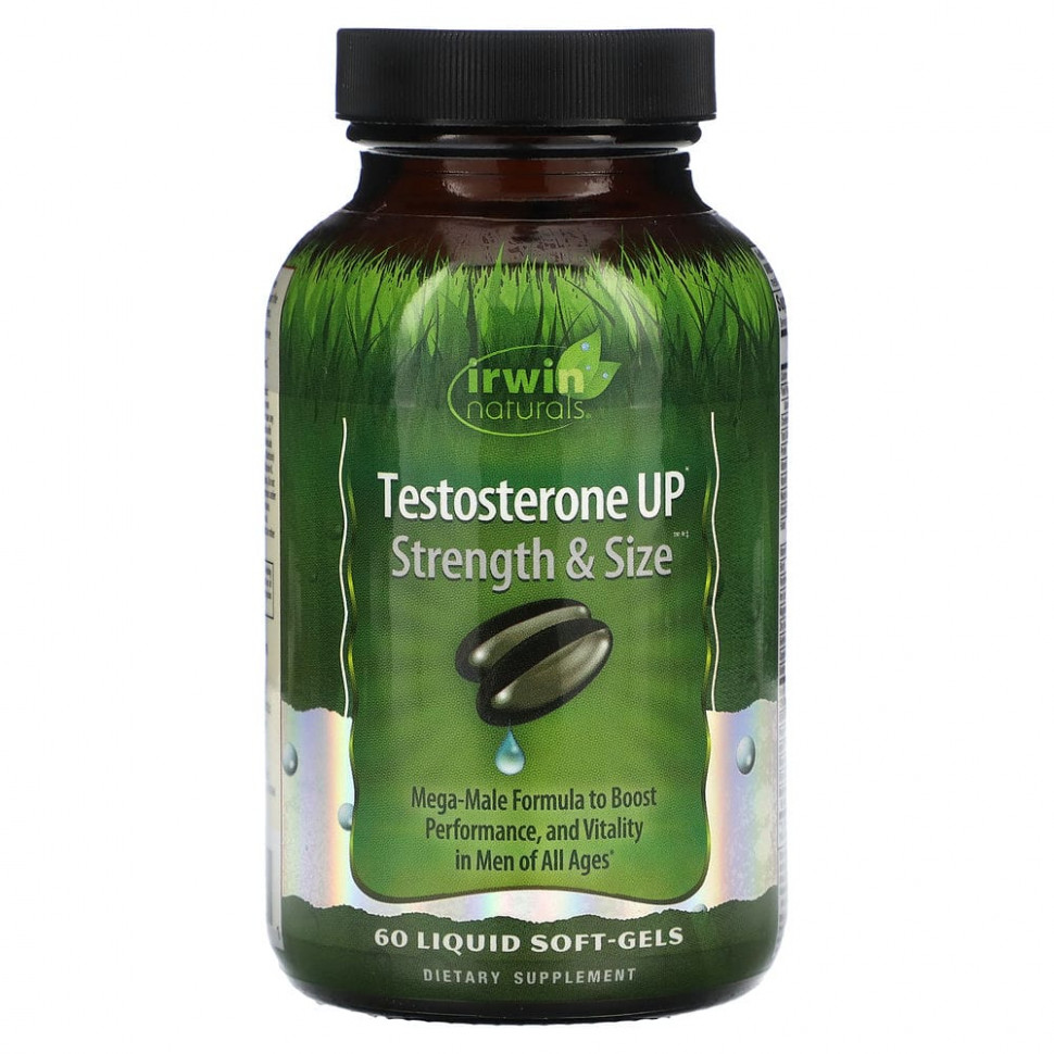 Irwin Naturals, Testosterone Up,   , 60      , -, 