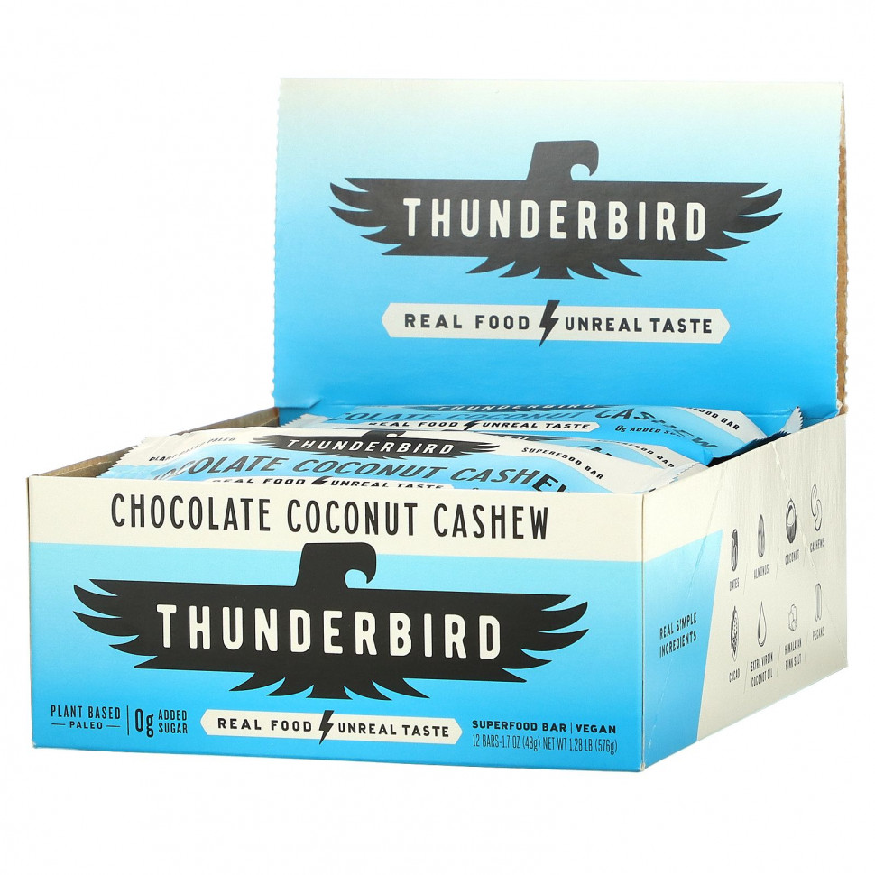 Thunderbird, Superfood Bar, ,   , 12 , 48  (1,7 )    , -, 