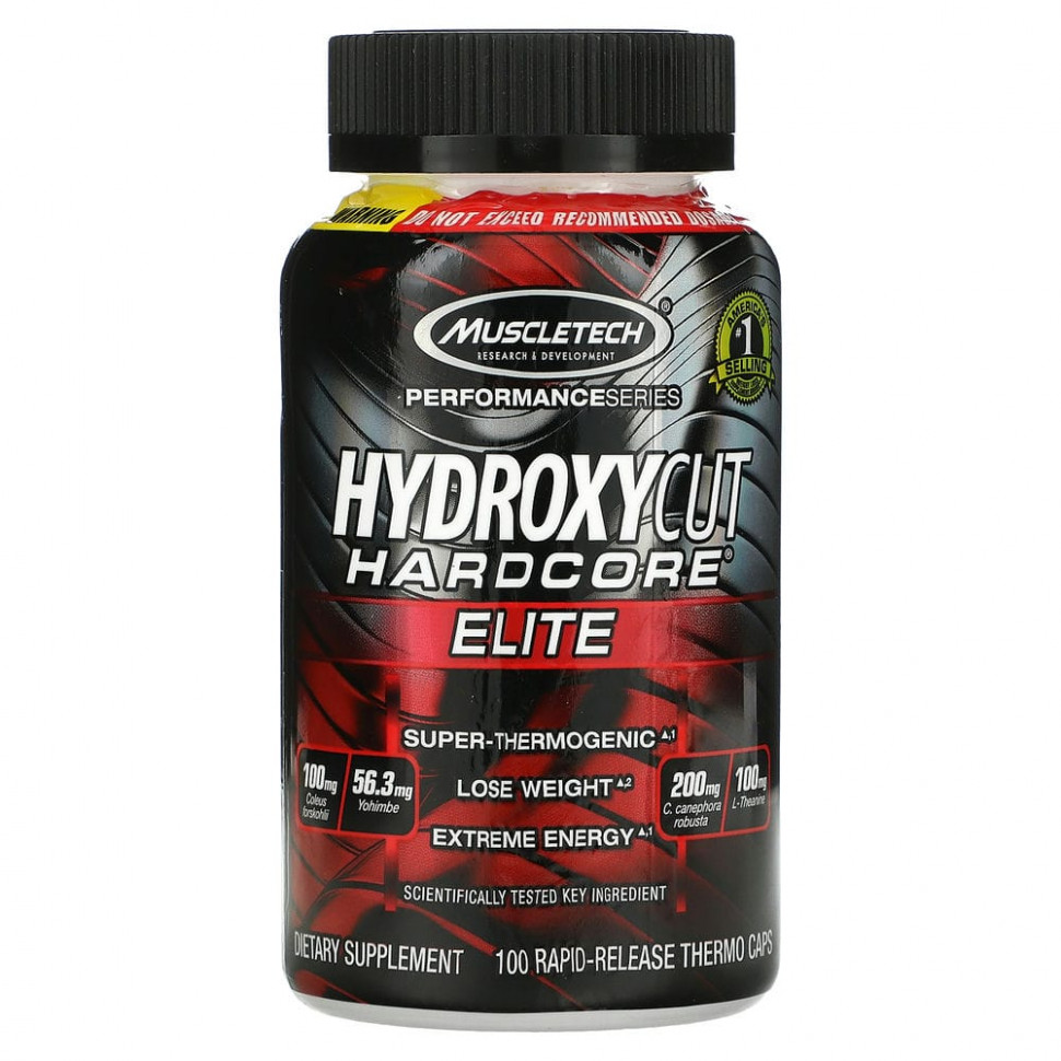 Hydroxycut,  Performance, Hydroxycut Hardcore, Elite, 100        , -, 