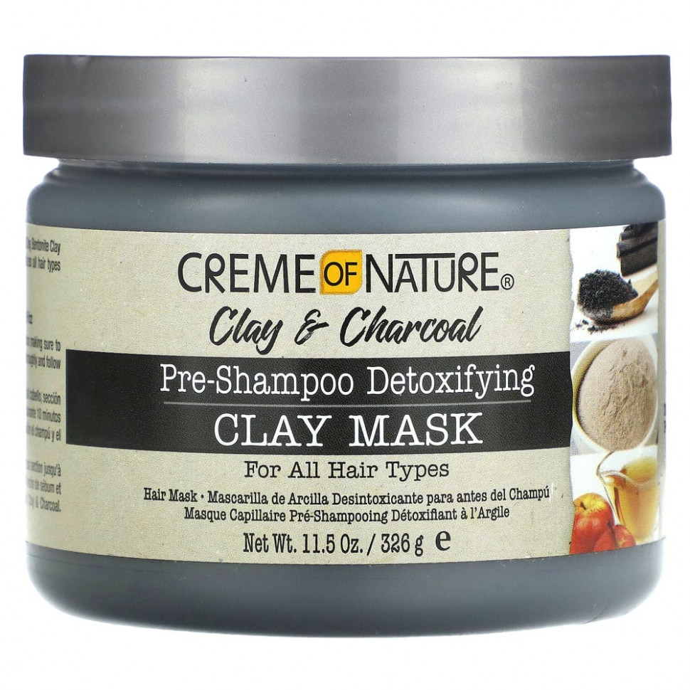 Creme Of Nature, Clay & Charcoal,      , 326  (11,5 )    , -, 