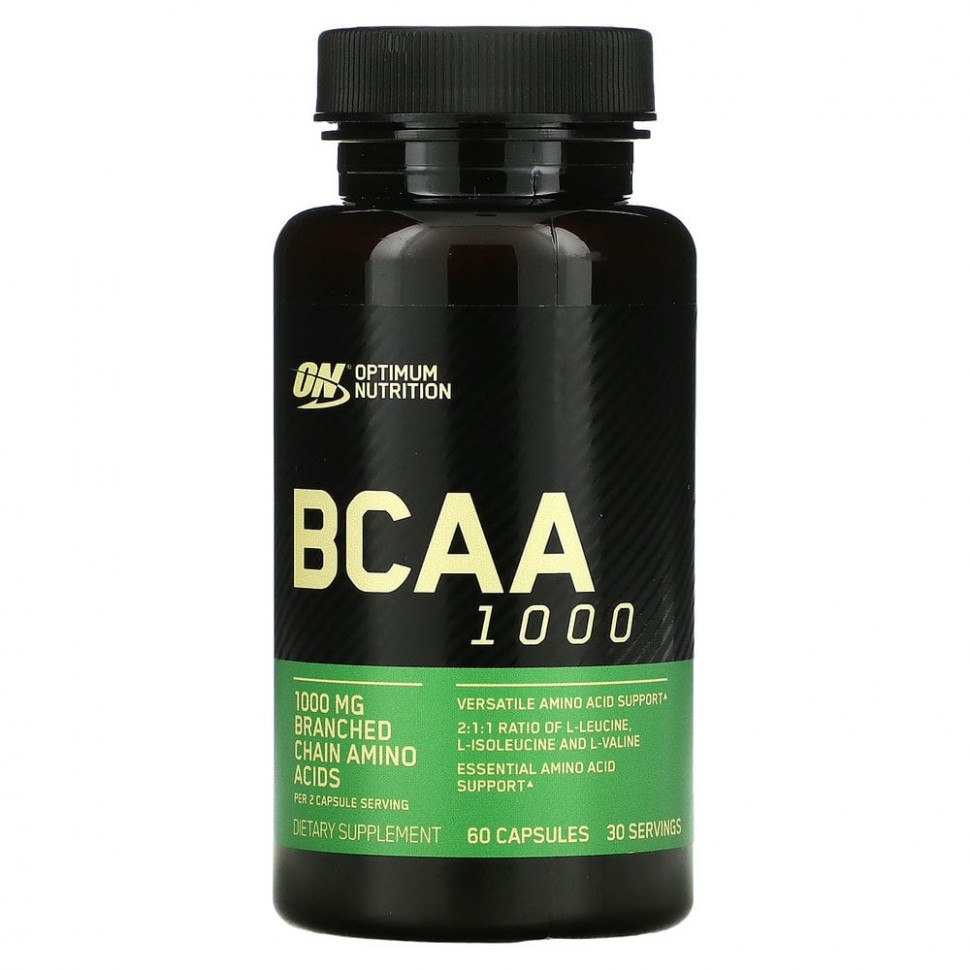 Optimum Nutrition, BCAA 1000 Caps,  , 500 , 60     , -, 