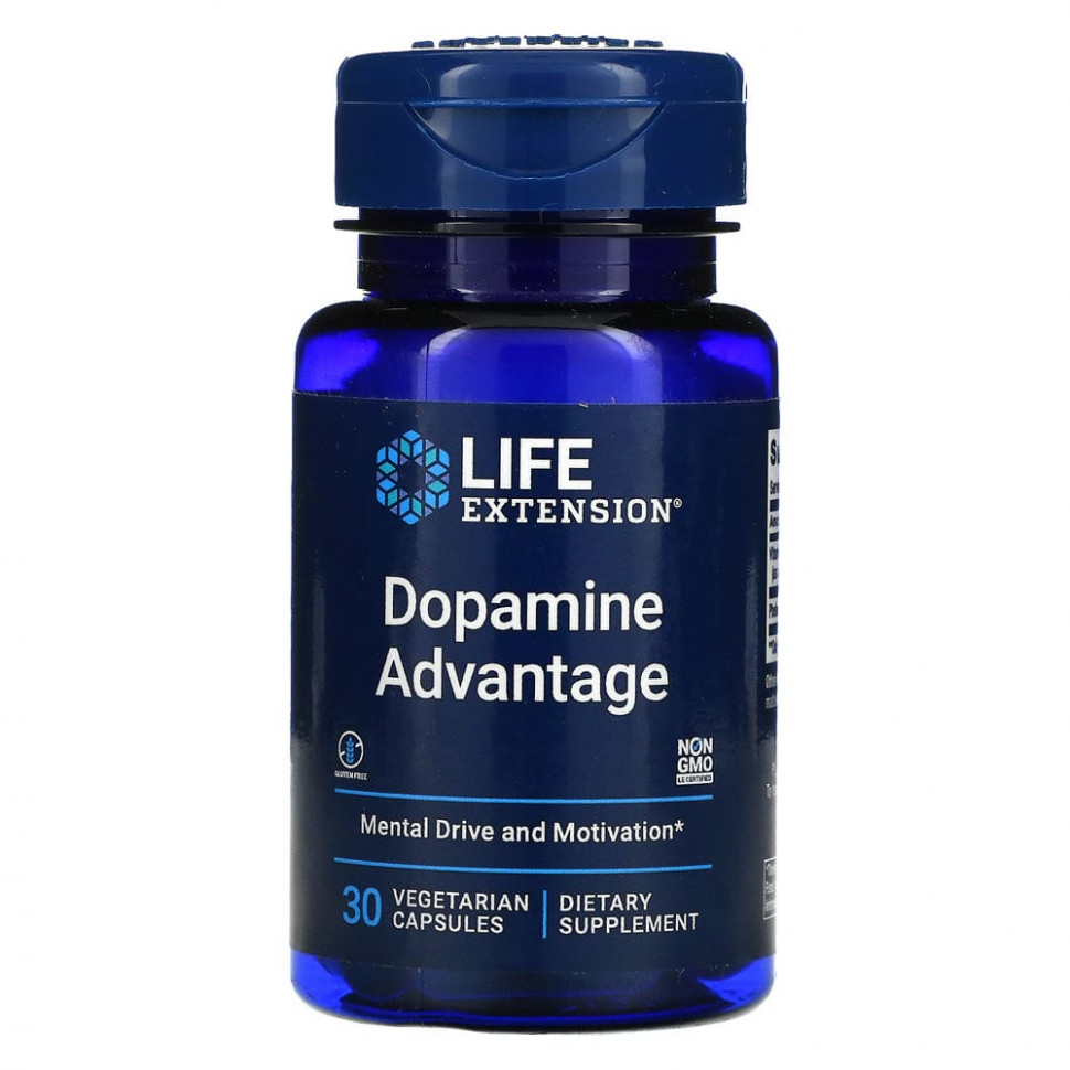 Life Extension, Dopamine Advantage, 30      , -, 