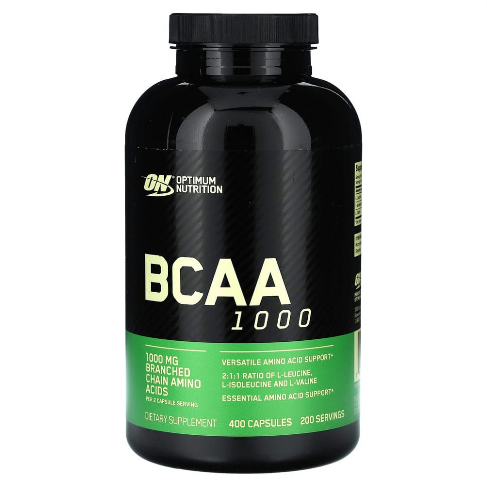 Optimum Nutrition, BCAA 1000 Caps,  , 500 , 400     , -, 