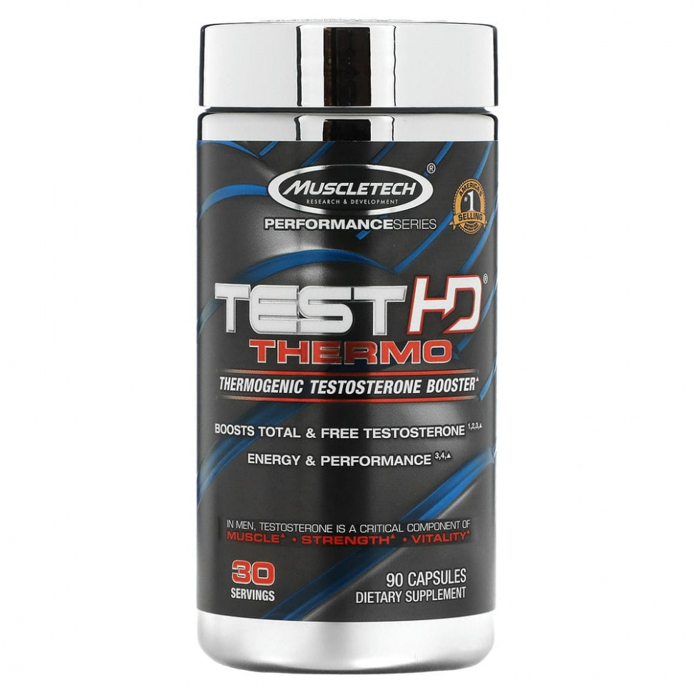 Muscletech, Performance Series, Test HD Thermo,    , 90     , -, 