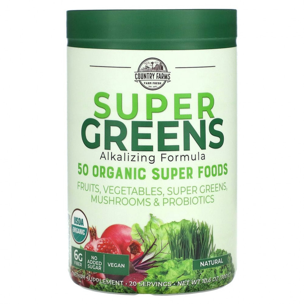 Country Farms, Super Greens,    ,   , 300  (10,6 )    , -, 