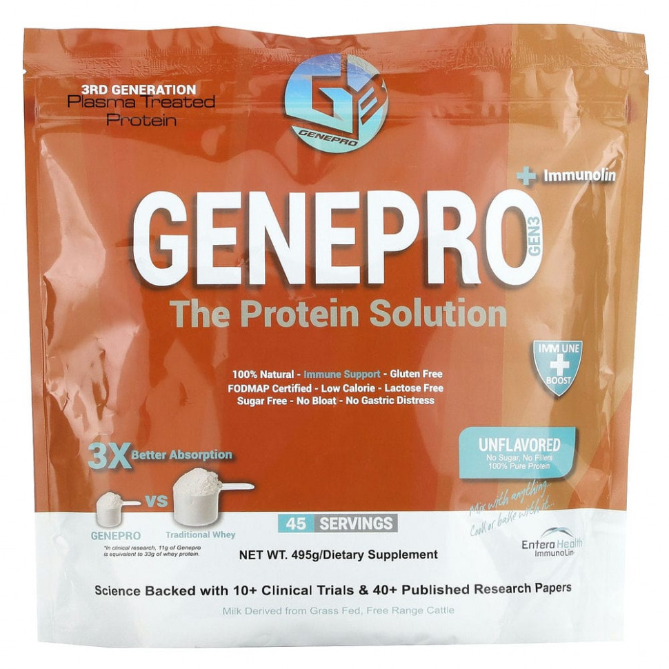 GENEPRO, The Protein Solution + Immunolin,  , 495     , -, 
