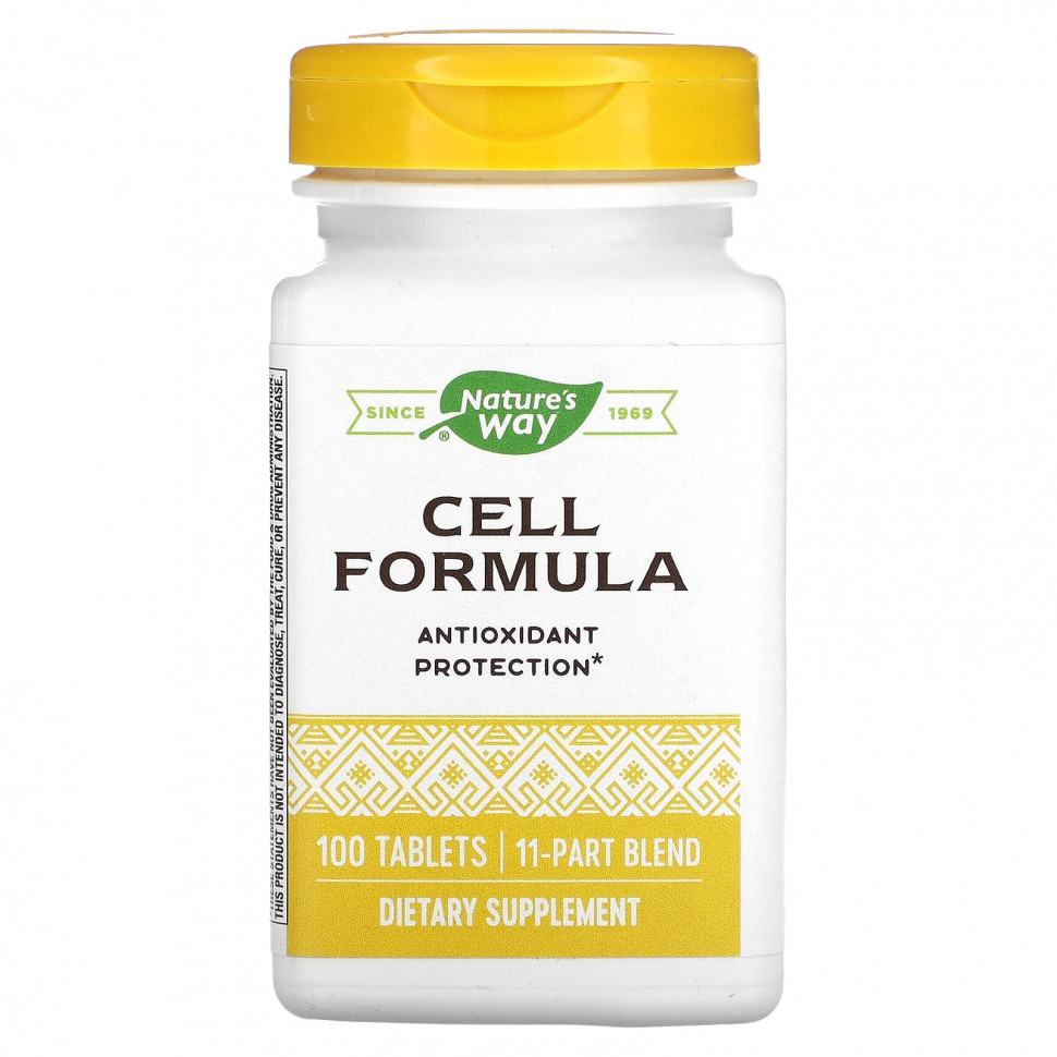 Nature's Way, Cell Formula, 100     , -, 