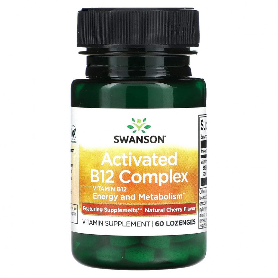 Swanson, Activated B12 Complex,  , 60     , -, 