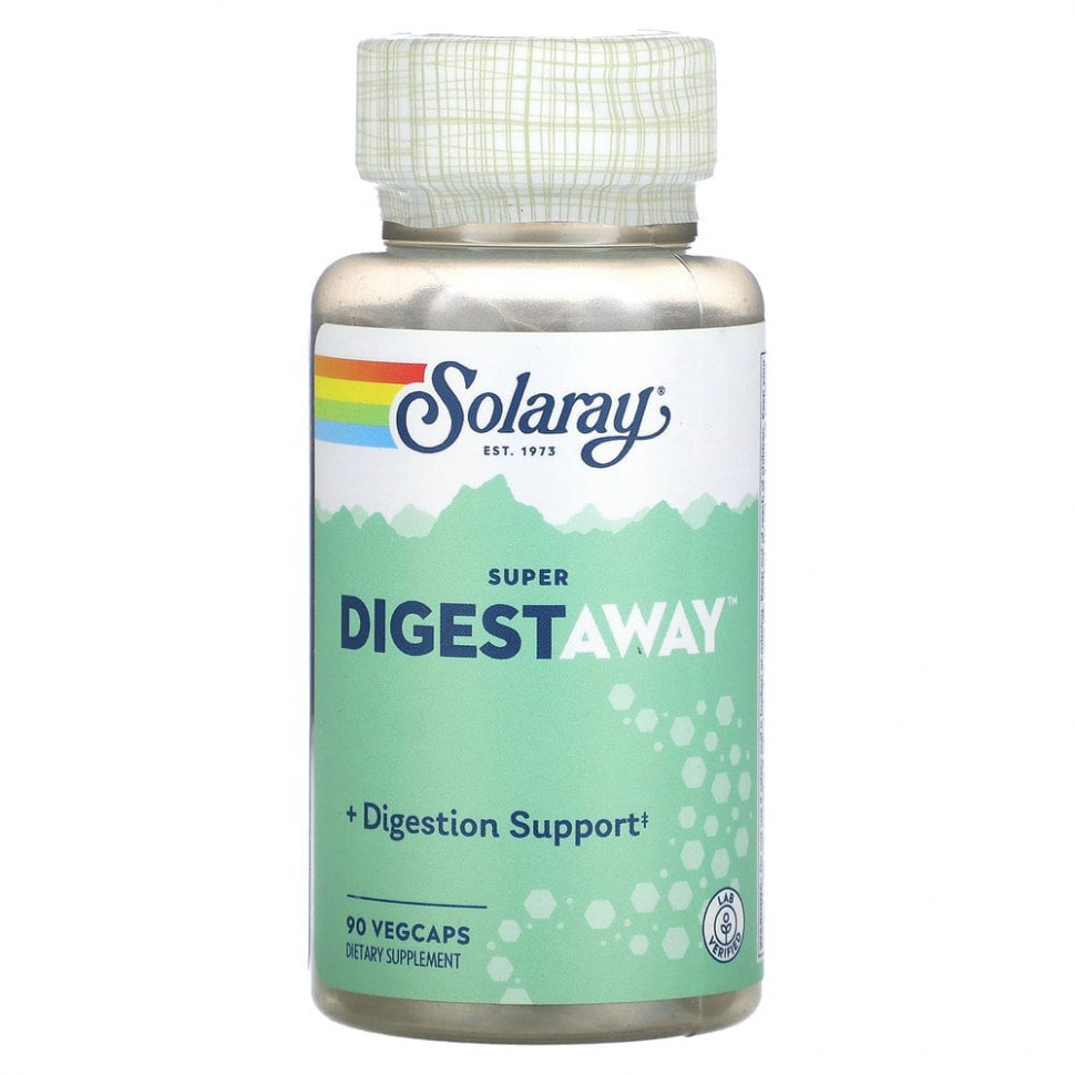 Solaray, Super Digestaway,   , 90     , -, 