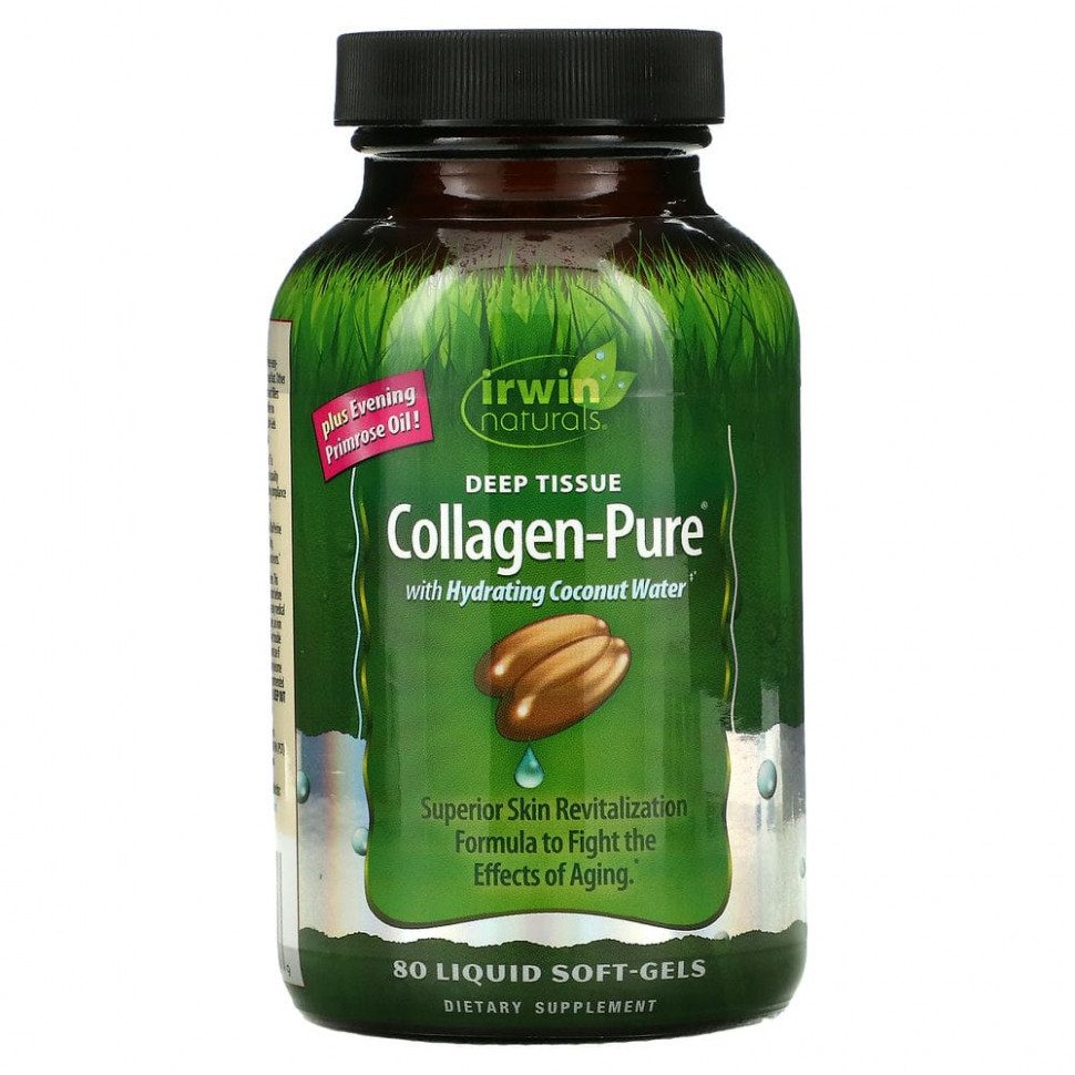 Irwin Naturals, Collagen-Pure, Deep Tissue, 80      , -, 