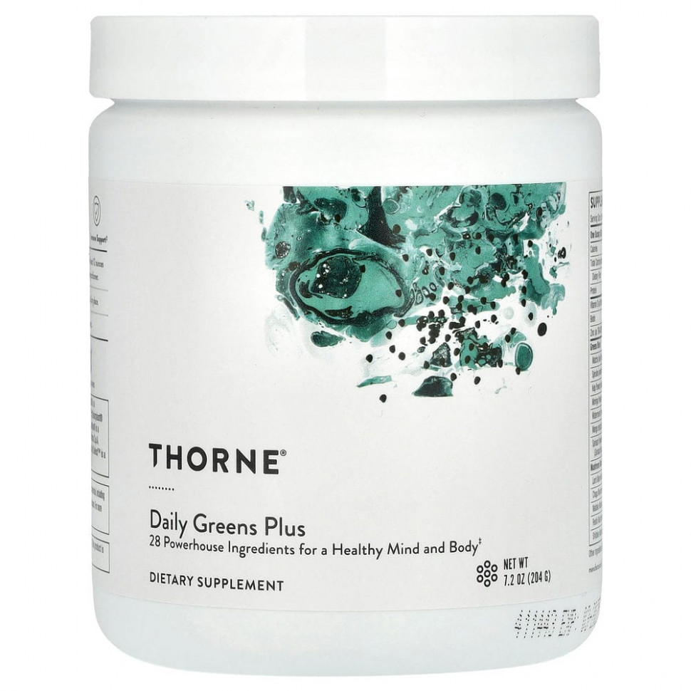 Thorne Research, Daily Greens Plus,    , 189  (6,7 )    , -, 