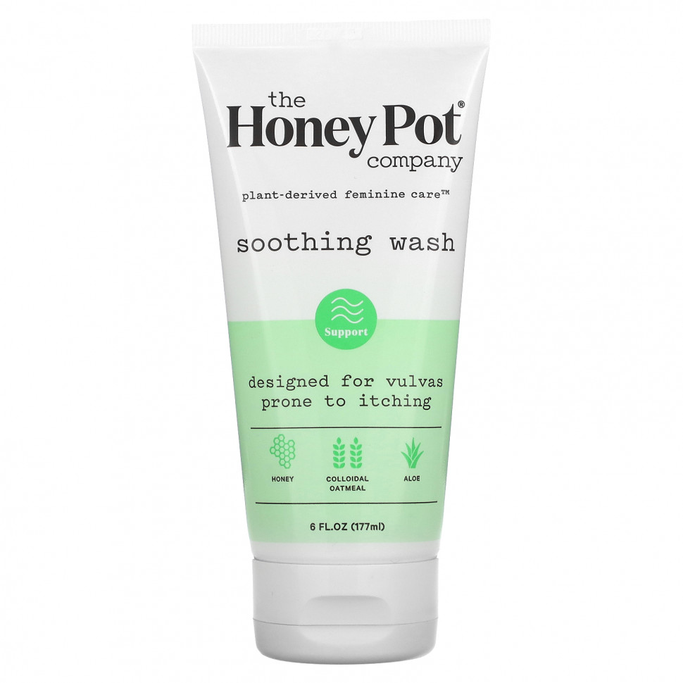 The Honey Pot Company, Soothing Wash, 6 fl oz (177 ml)    , -, 