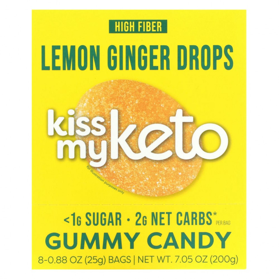 Kiss My Keto, Gummy Candy, - , 8   25  (0,88 )    , -, 
