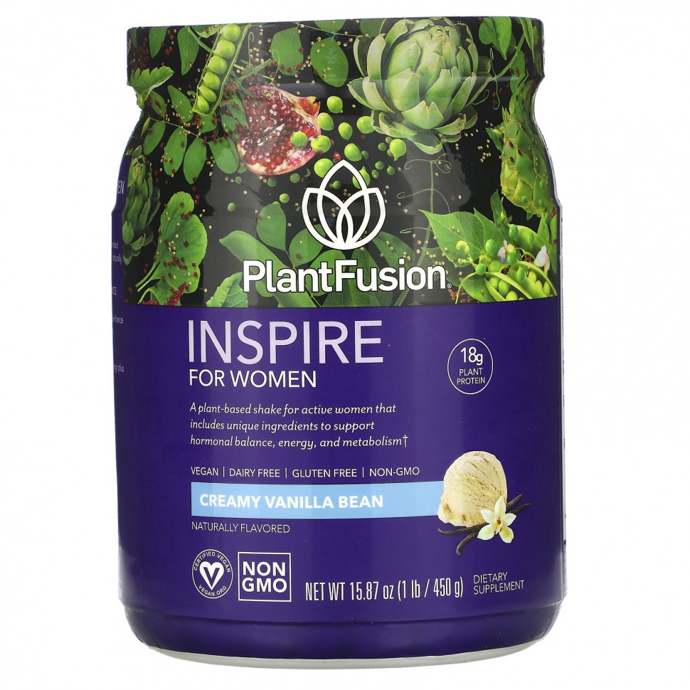  PlantFusion, Inspire for Women,  , 450  (15,87 )  Iherb ()