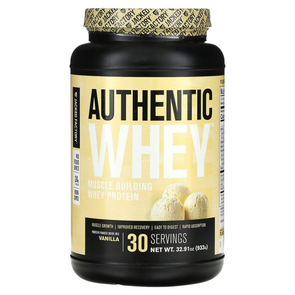 Jacked Factory, Authentic Whey,      , , 933  (32,91 )    , -, 