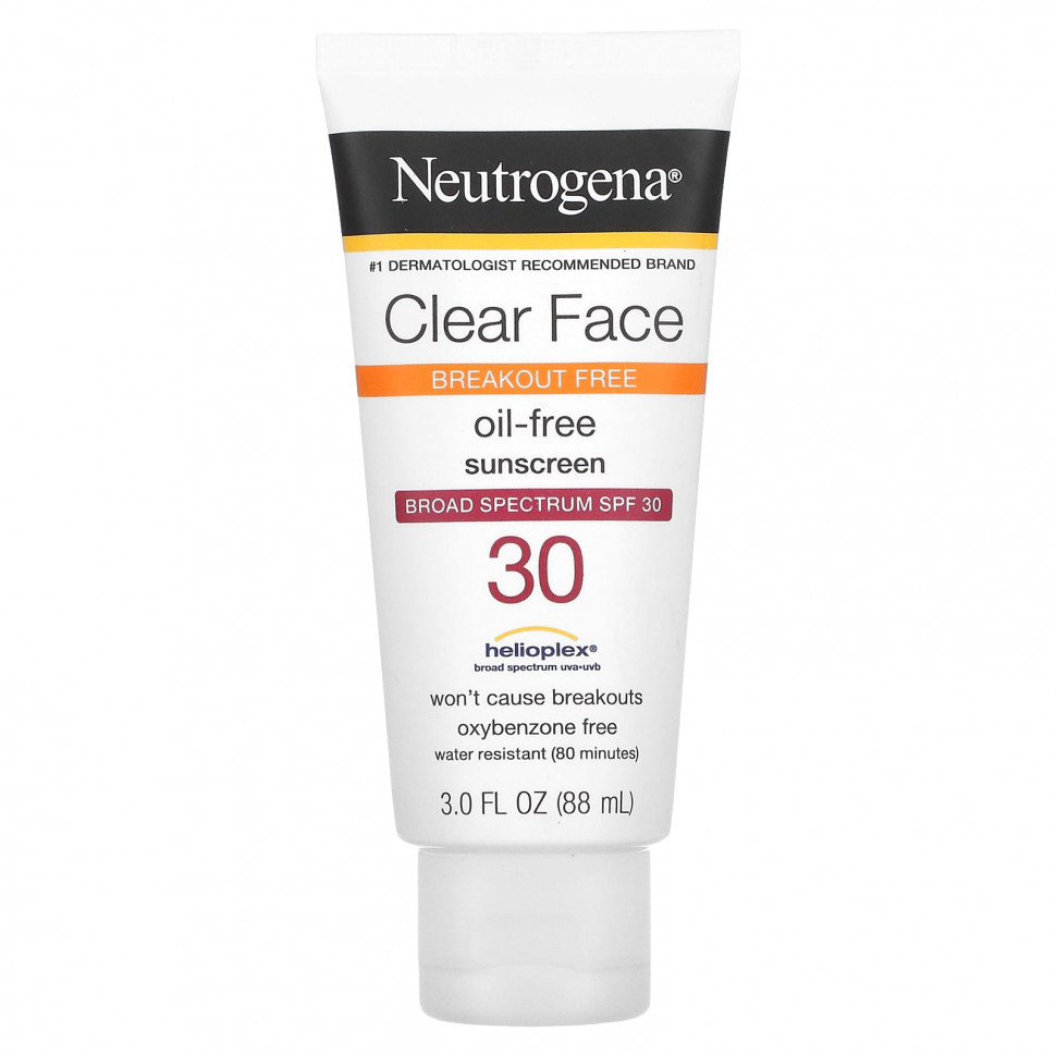 Neutrogena, Clear Face,   ,   , SPF 30,  , 88  (3 . )    , -, 