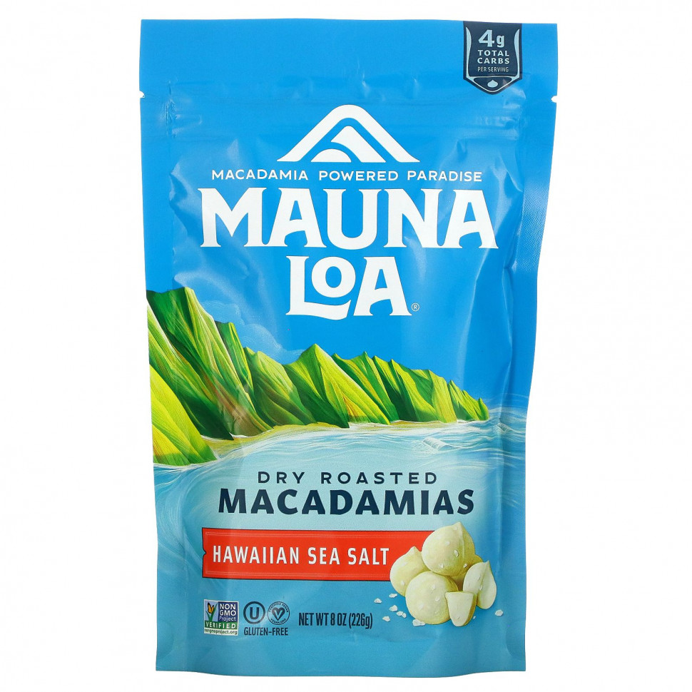 Mauna Loa, Dry Roasted Macadamias,   , 226  (8 )    , -, 