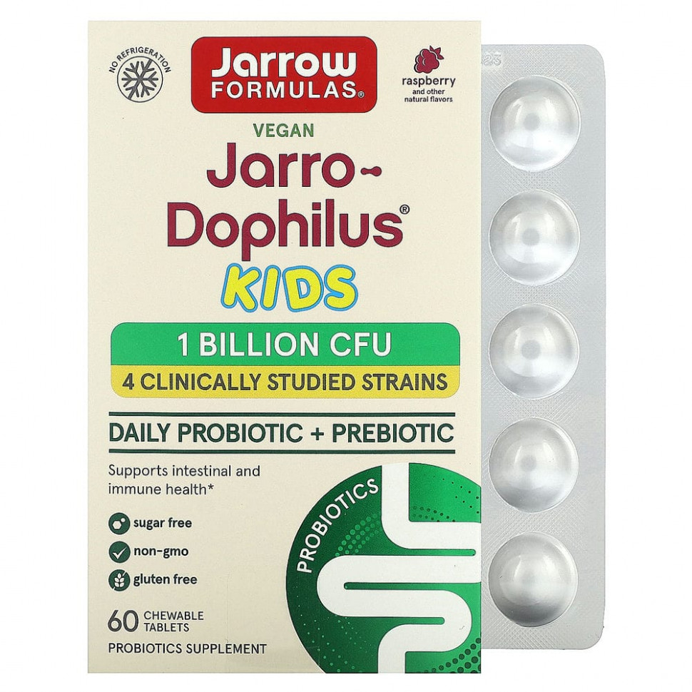 Jarrow Formulas, Jarro-Dophilus Kids,  + ,  ,   , 1   , 60      , -, 