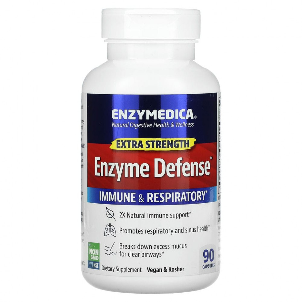 Enzymedica, Enzyme Defense, , 90     , -, 