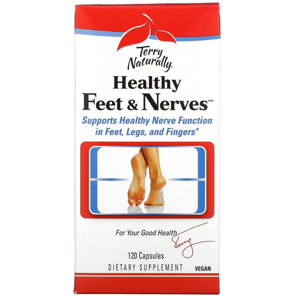 Terry Naturally, Terry Naturally, Healthy Feet & Nerves,    , 120     , -, 