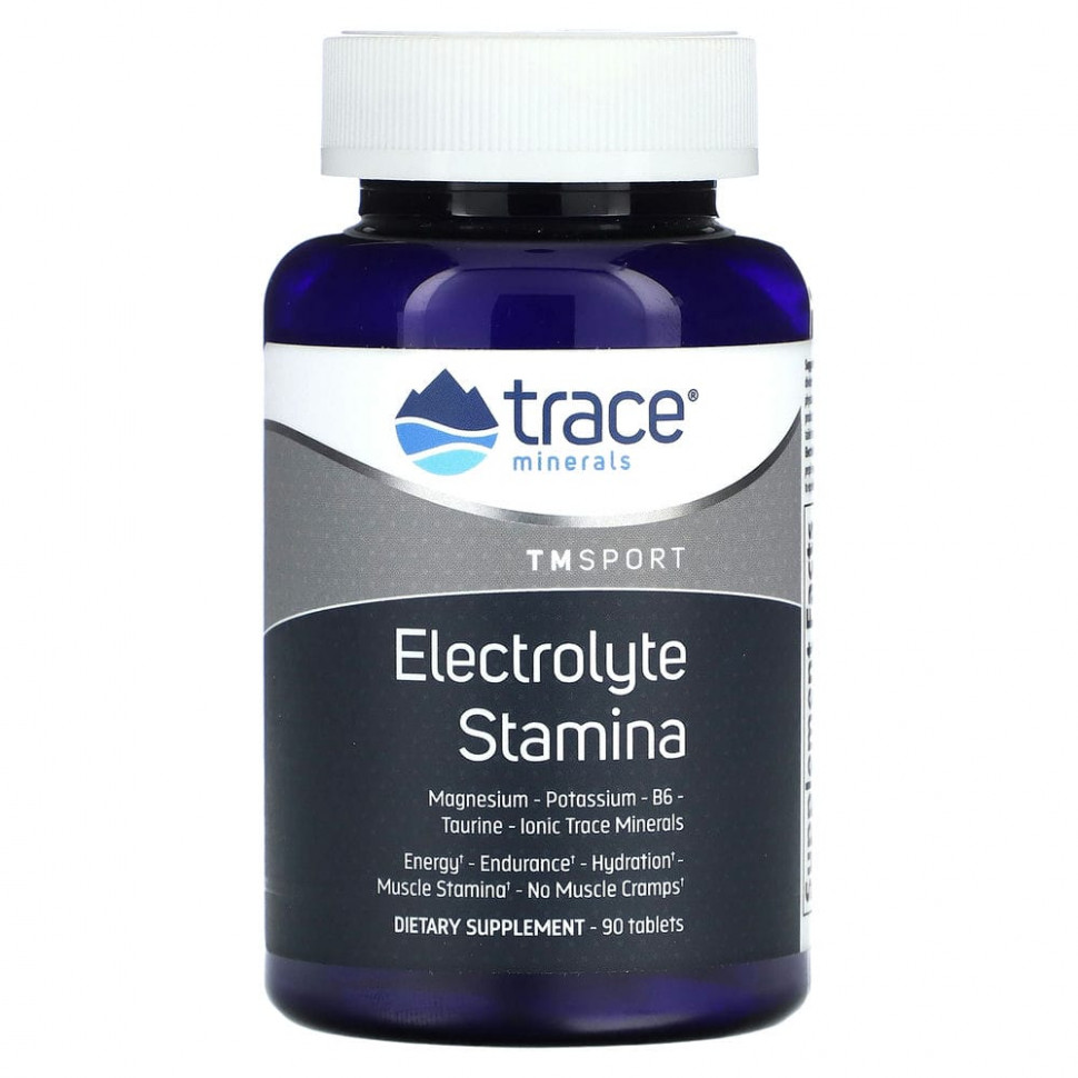 Trace Minerals , TM Sport, Electrolyte Stamina, 90     , -, 