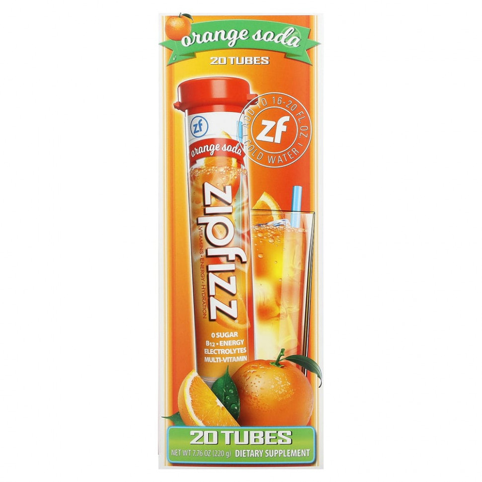 Zipfizz, Energy Drink Mix,  , 20 , 11  (0,39 )  Iherb ()