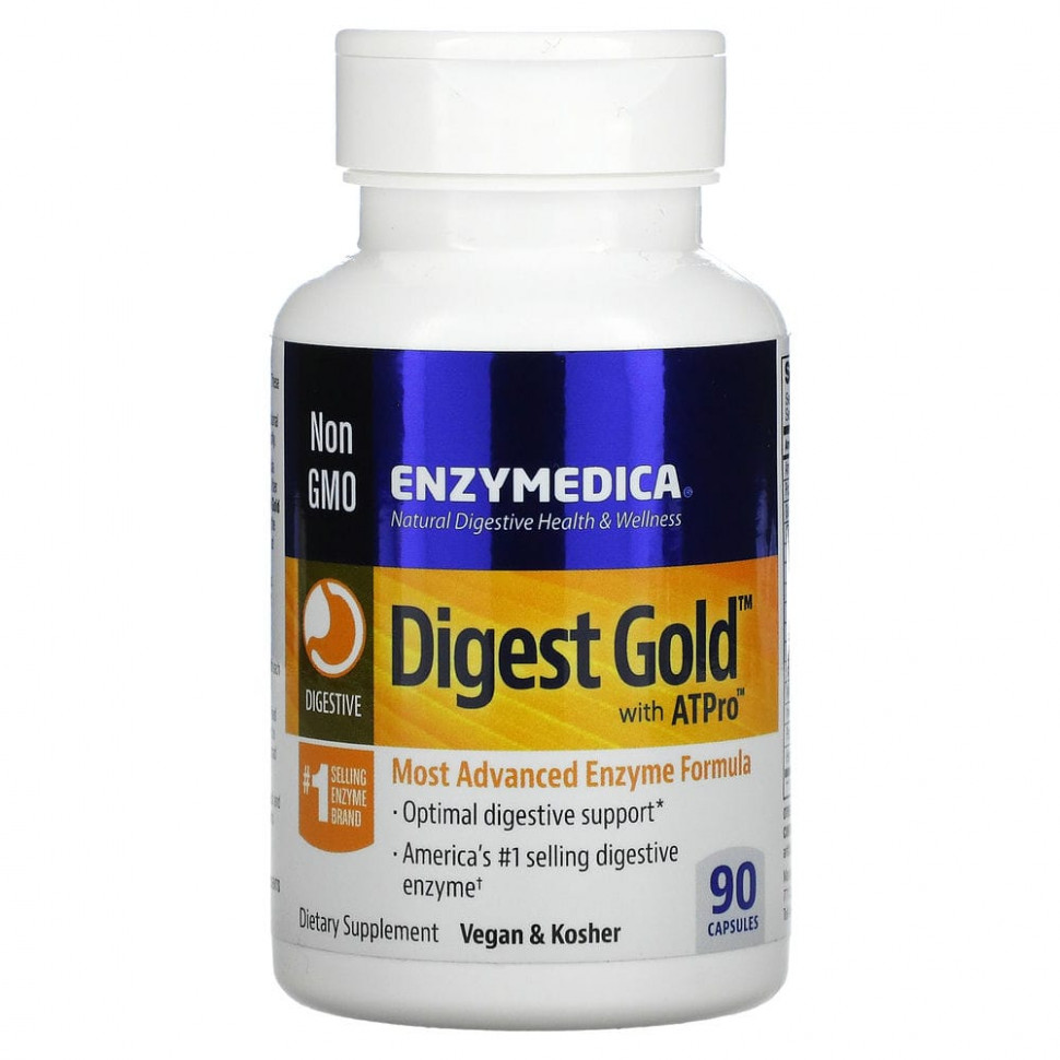 Enzymedica, Digest Gold  ATPro,    , 90     , -, 