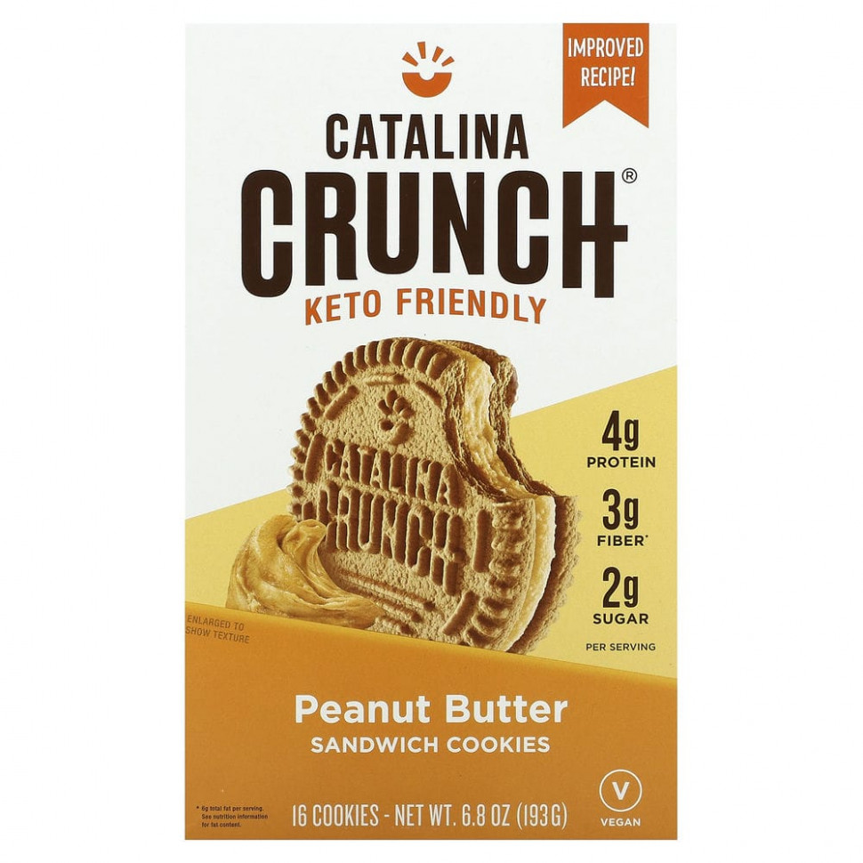 Catalina Crunch, Keto Sandwich Cookies,  , 16 , 6,8  (193 )    , -, 