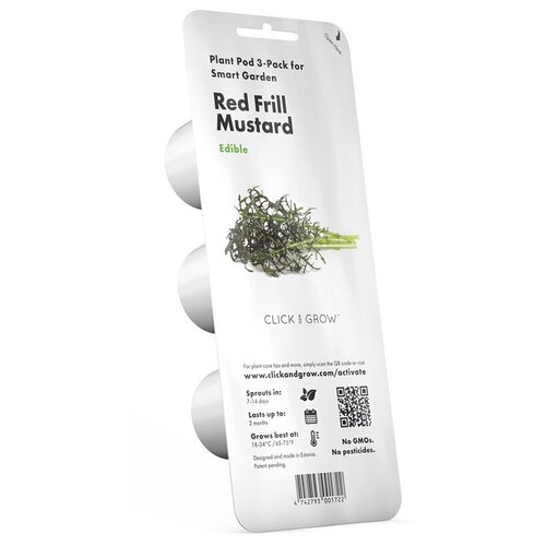      Click and Grow Refill 3-Pack   (Red Frill Mustard)   , -, 