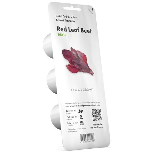      Click and Grow Refill 3-Pack   (Red Leaf Beet)