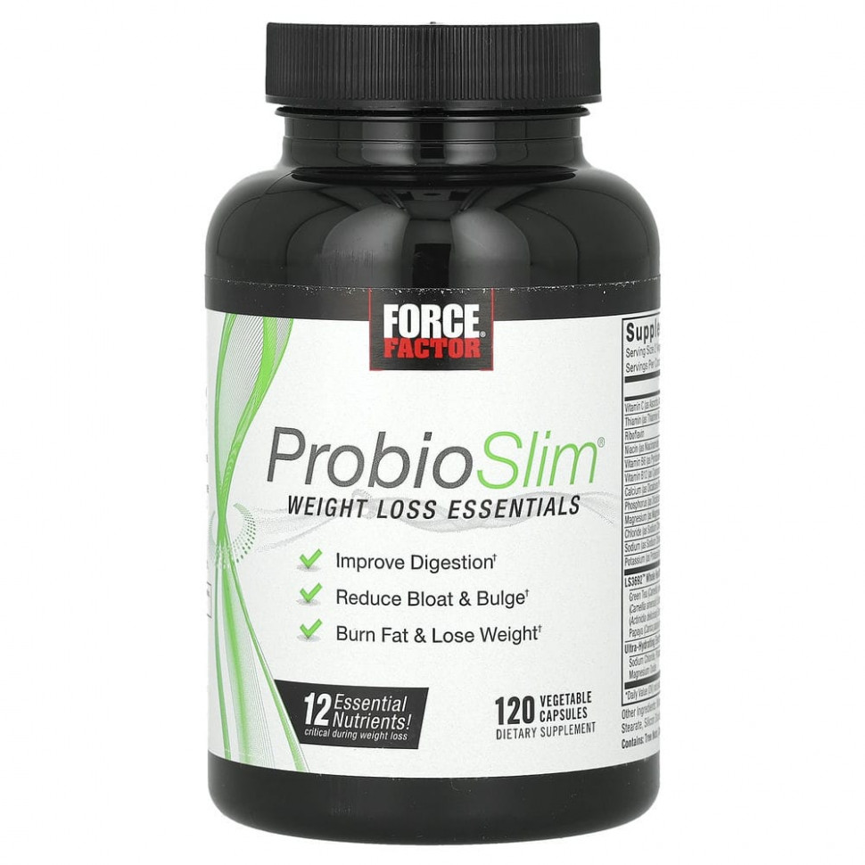 Force Factor, ProbioSlim,      , 120     , -, 