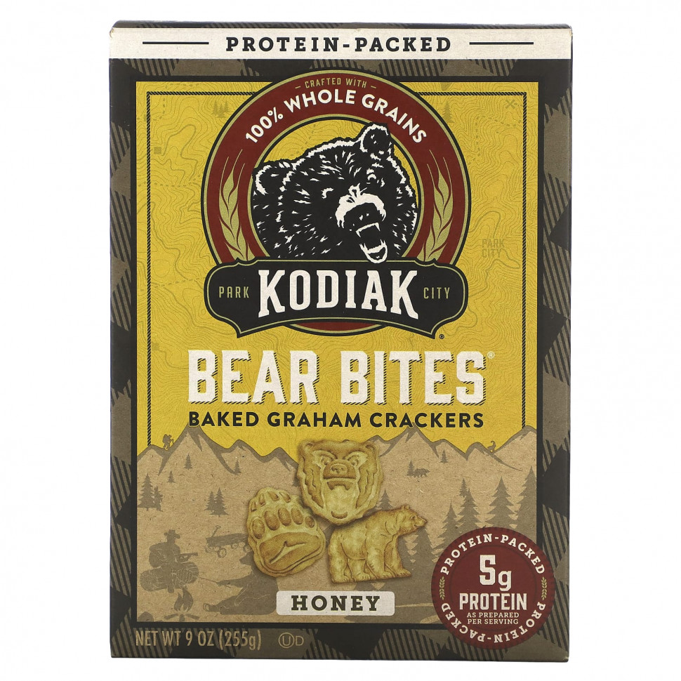 ���������� Kodiak Cakes, Bear Bites, ���������� ������� � �����, 255 � (9 �����)  Iherb (������)