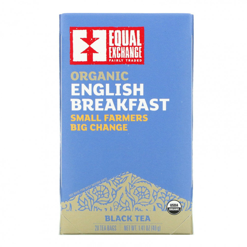 Equal Exchange, Organic English Breakfast,  , 20  , 40  (1,41 )    , -, 