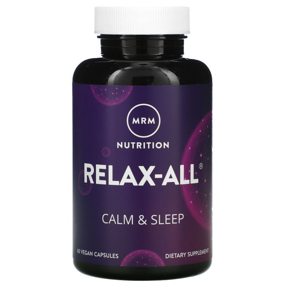  MRM, Relax-All, Calm & Sleep,    , 60    Iherb ()