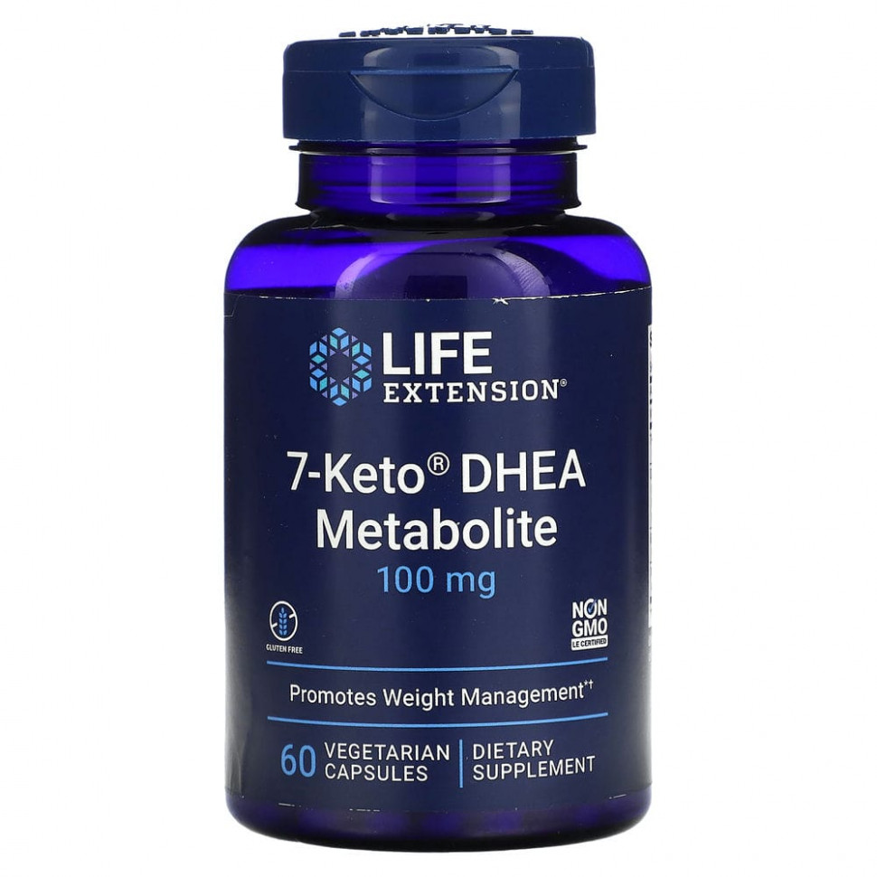 Life Extension, 7-Keto, , , 100 , 60      , -, 