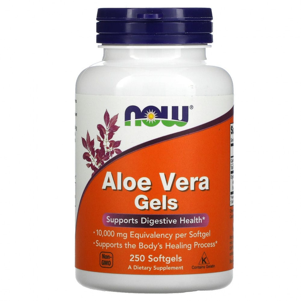 NOW Foods, Aloe Vera Gels, 250       , -, 