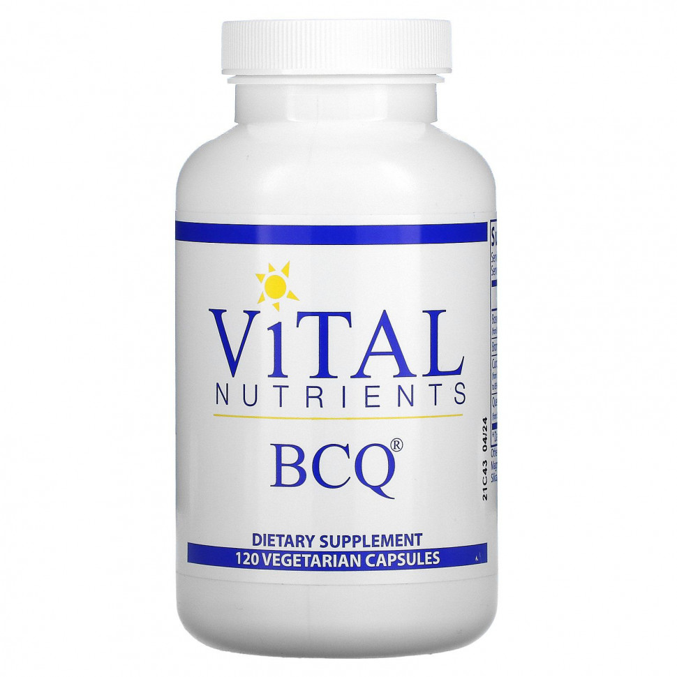 Vital Nutrients, BCQ, 120      , -, 