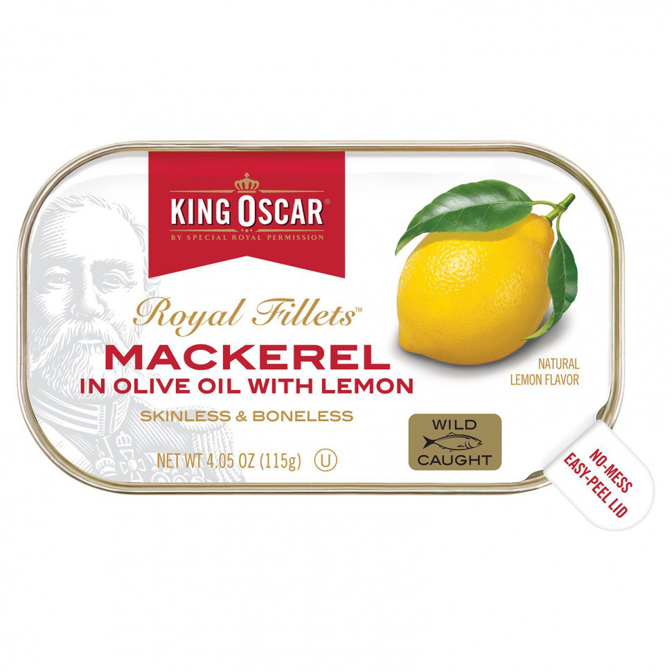 King Oscar, Royal Fillets,      , 115  (4,05 )    , -, 